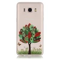 tpu material butterfly trees pattern luminous phone case for samsung g ...