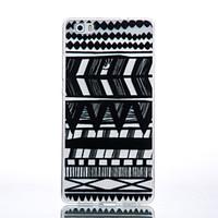 TPU Material Black Tribal Pattern Pattern Cellphone Case for Huawei P9Lite/P9/P8Lite