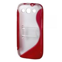 TPU Combi Case Mobile Phone Cover for Samsung Galaxy S III/S III Neo (Red)
