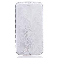 TPU Material White Rose Pattern Painted Slip Phone Case for LG K10/K8/K7/K5/K4/G5/G4/G3