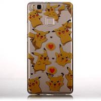 TPU Material IMD Technology Pikachu Pattern Painted Relief Phone Case for Huawei P9 Lite/P9/P8 Lite