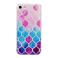 TPU Material Gradient Diamond Pattern Stained Phone Case for iPhone 7Plus 7 6sPlus 6 Plus 6s 6 SE 5s 5