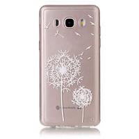 TPU Material Dandelion Pattern Painted Relief Phone Case for Samsung Galaxy J710/J510/J5/J310/J120/G530