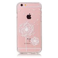 TPU Material Dandelion Pattern Painted Relief Phone Case for iPhone 6s Plus / 6 Plus/SE / 5s / 5