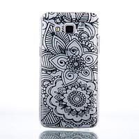 tpu material two flowers pattern cellphone case for samsung galaxy j7j ...