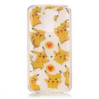 TPU IMD Material Pikachu Pattern Painted Relief Phone Case for LG K10/K8/K7/K4