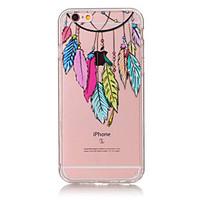 TPU Material Campanula Pattern Painted Relief Phone Case for iPhone 6s Plus / 6 Plus/6S/6/SE / 5s / 5