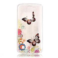 TPU IMD Material Butterfly Pattern Slim Phone Case for LG K8/K7/K4/G5