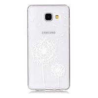 TPU Material Dandelion Pattern Painted Relief Phone Case for Samsung Galaxy A510/A310