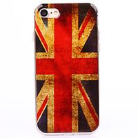 TPU IMD Material British Flag Pattern Powder Phone Case for iPhone 7 Plus/7/6s Plus / 6 Plus/6S/6/SE / 5s/5/5C