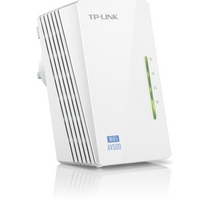 TP-Link AV500 Powerline Homeplug WiFi Extender with 2 LAN ports