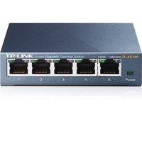 tp link tl sg105 5 port gigabit desktop switch steel case