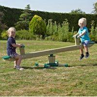 tp toys forest wooden spinning seesaw