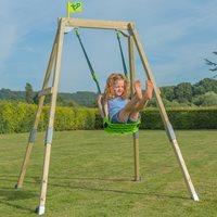 TP TOYS FOREST ACORN GROWABLE SWING SET with Quadpod Seat