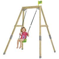 Tp Toys Acorn Small to Tall Wooden Swing with 2 Seats