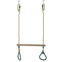 TP Toys Wooden Trapeze Bar and Rings