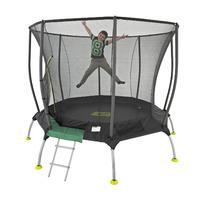 tp toys 8ft genius octagonal trampoline with igloo door
