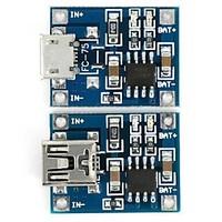 TP4056 3.7V Lithium Battery Charging Board Micro USB Charger Module Mini USB Charger Module