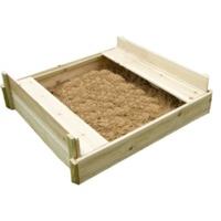 tp toys wooden lidded sandpit tp292