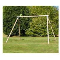 TP Toys Double Round Wood Swing Frame