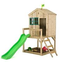 TP Toys Forest Cottage Playhouse With Slide