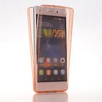 TPU Full body Protective Clear Cover Case for Huawei Ascend P8 Lite