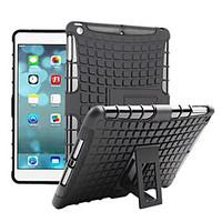 TPU PC Hybrid Rugged Rubber Armor stand Hard Cover Cases For iPad Air