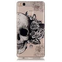 TPU Material IMD Technology Skull Pattern Painted Relief Phone Case for Huawei P9 Lite/P9/P8 Lite