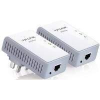 TP-LINK AV200 TL-PA210 Mini Powerline Ethernet Adaptor Starter Kit V1.0 (Twin Pack)