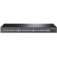 Tp-link Tl-sl2452 48-port 10/100mbps + 4-port Gigabit Smart Switch (black)