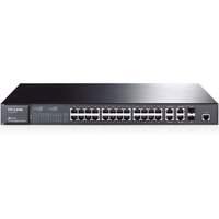 TP-Link TL-SL5428E 24-Port 10/100Mbps + 4-Port Gigabit L2 Managed Network Switch