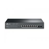 TP-LINK T1500G-10MPS Managed L2 Gigabit Ethernet (10/100/1000) Power over Ethernet (PoE) 1U Black network switch