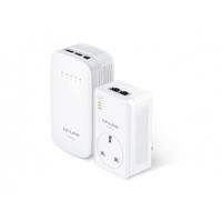 TP-LINK TL-WPA4530 KIT AC Wi-Fi Powerline Range Extender/Wi-Fi Booster/Hotspot with AC Pass Through UK Plug