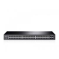 tp link 48 port jetstream gigabit l2 managed switch 4 sfp slots consol ...