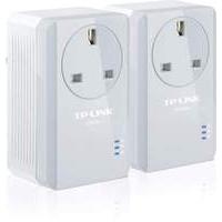 Tp-link 500mbps Pass-through Powerline Kit + 1 X 10/100 Port