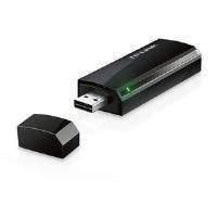 TP-LINK N900 450Mbps (5GHz) 450Mbps (2.4GHz) Wireless Dual Band USB 2.0 Adaptor (Black)