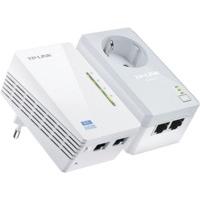 tp link wifi n powerline av500 extender passthrough adapter starter ki ...