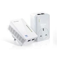 TP LINK AV600 Wi-Fi Powerline Kit with 2 ports