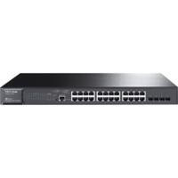 TP-LINK JetStream 24-Port Gigabit PoE+ Switch (T2600G-28MPS)