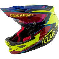 troy lee designs d3 composite cadence yellow red 2017