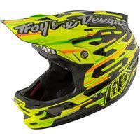 troy lee designs d3 carbon mips code yellow 2017