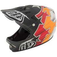 Troy Lee D2 Full Face Helmet Black/Orange