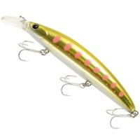 Trulinoya 11cm 3D Floating Minnow Fishing Lures Bait Hooks Bass Tackle Sinking