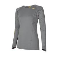 TribeSports Women\'s Long Sleeve Running Top Charcoal Small