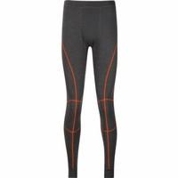 Trekmates Merino Contrast Stitch Long John Mens Graphite/ Orange Small