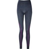 Trekmates Merino Contrast Stitch Long John Womens Graphite/Pink UK 14