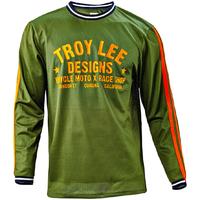 Troy Lee Super Retro LS Jersey Green