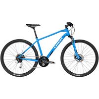 trek ds 3 hybrid bike 2017 bluewhite