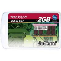 Transcend JM667QSU-2G JetRam 2GB JM DDR2 667 SO-DIMM 2Rx8 RAM