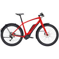 trek super commuter plus 8 electric bike 2017 viper redblack